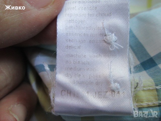 Lacoste мъжка лятна риза с къс ръкав размер 41., снимка 5 - Ризи - 33197198