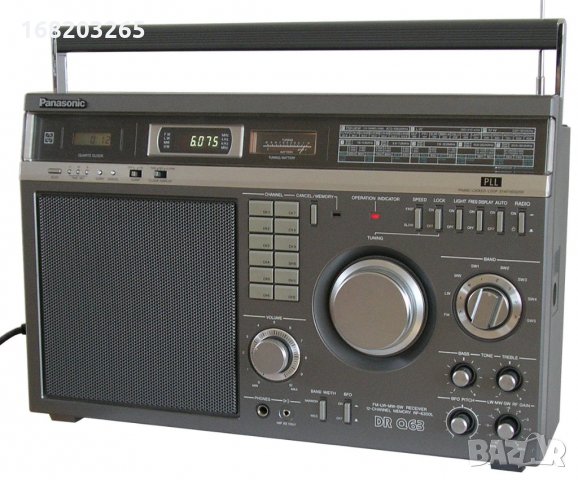  Портативен  приемник National Panasonic RF6300F / DR Q63, снимка 1 - Ресийвъри, усилватели, смесителни пултове - 35602273