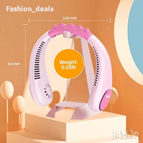 Нов детски преносим вентилатор за врат охлаждане пътуване на открито, снимка 5 - Други - 40401960