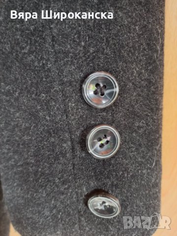 Черно ¾ палто. Размер: L, ХL., снимка 3 - Палта, манта - 40524758