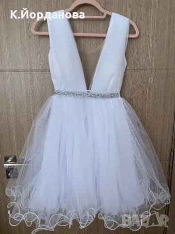 Сватбена къса рокля НОВА