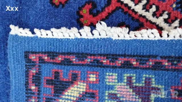 Ръчно тъкан вълнена Иранска пътека.Топ качество за ценители., снимка 6 - Пътеки - 43788355