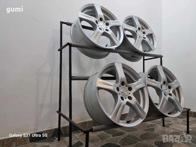 4бр 16ски джанти ENZO за AUDI, VW, SEAT 5х112мм A161156 , снимка 6 - Гуми и джанти - 52736141