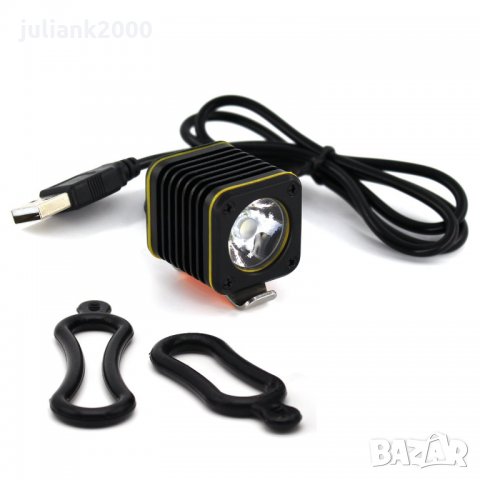 Фенер мини за осветление колело, фото лов захранаване през USB