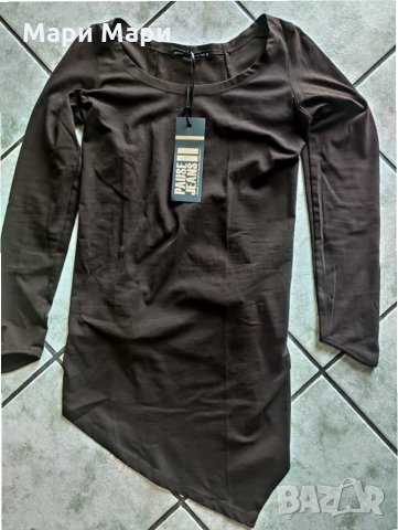 Pause Jeans  асиметрична блуза, снимка 12 - Блузи с дълъг ръкав и пуловери - 26357967