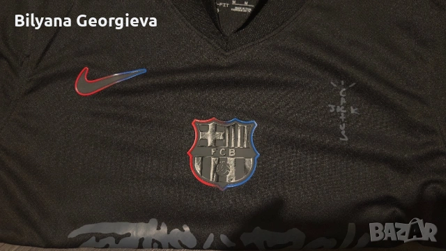 Travis Scott x FC Barcelona 2024/25 Match Away Cactus Jack Jersey, снимка 3 - Спортни дрехи, екипи - 53056510