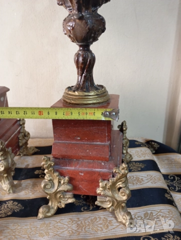 Барокови свещници комплект, снимка 6 - Други ценни предмети - 52500002