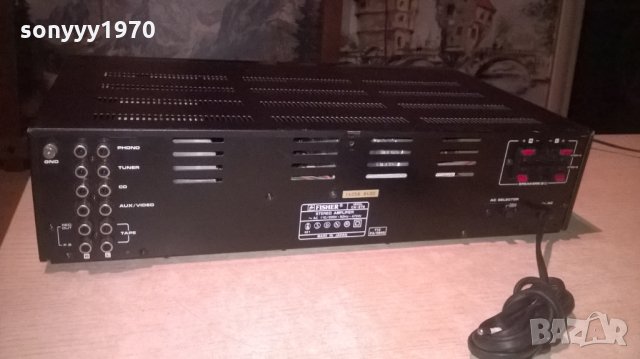 FISHER-470W НА ТРАФА, снимка 18 - Ресийвъри, усилватели, смесителни пултове - 27617255