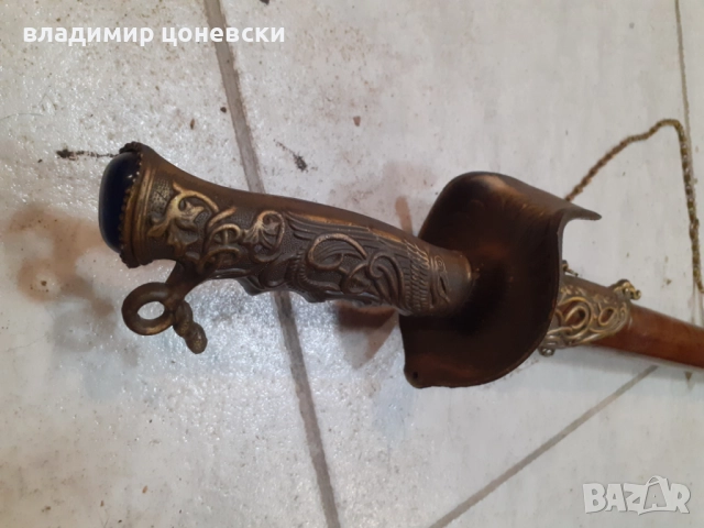 Стара красива сабя,меч,шпага,рапира, снимка 4 - Антикварни и старинни предмети - 52315006