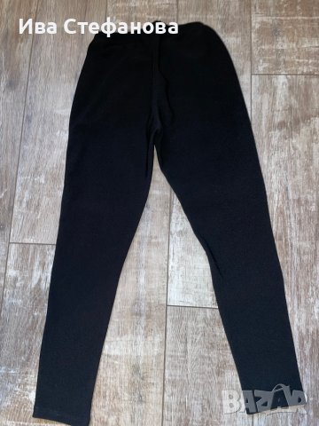 Нов черен еластичен  кожен клин с комбинация  еластично трико  , снимка 6 - Клинове - 35787512