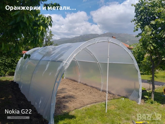 Нова оранжерия 30кв.м, снимка 3 - Други - 22085574