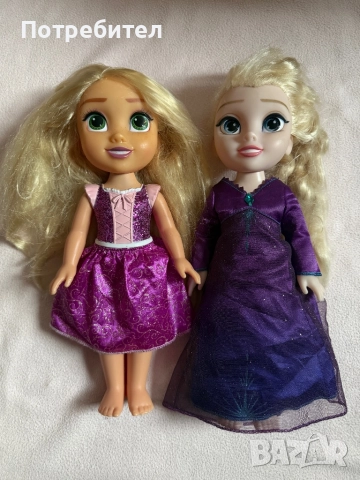 Елза и Рапунцел на Дисни 