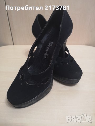 Дамски обувки на висок ток от естествена кожа , снимка 10 - Дамски елегантни обувки - 33196170