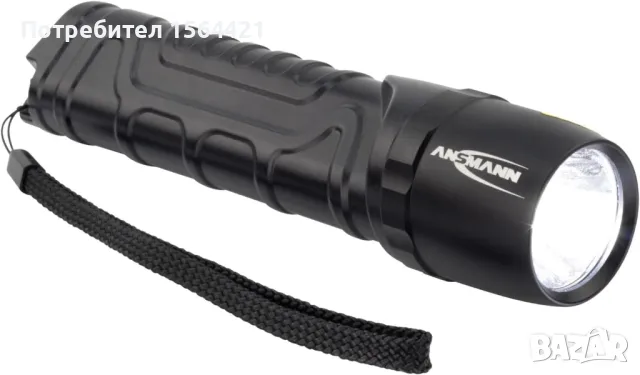 мощен прожектор, фенер ANSMANN, 930 лумена, Германия