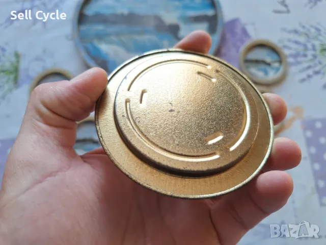 ✅МЕТАЛЕН ПОДНОС И ЧИНИЙКИ - НИАГАРСКИ ВОДОПАД ❗, снимка 3 - Антикварни и старинни предмети - 47426113