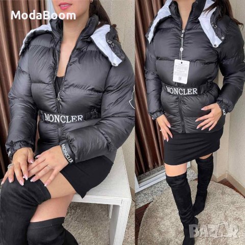 🤩Moncler маркови дамски стилни червени, бели и черни зимни якета Монклер🤩, снимка 9 - Якета - 43178616