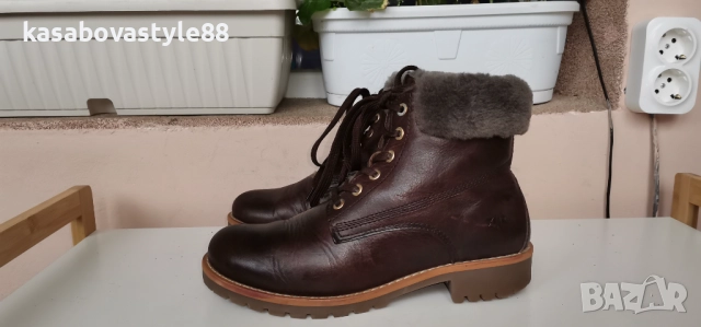 Боти Xahira Естесвена кожа 39н., снимка 4 - Дамски боти - 52377216