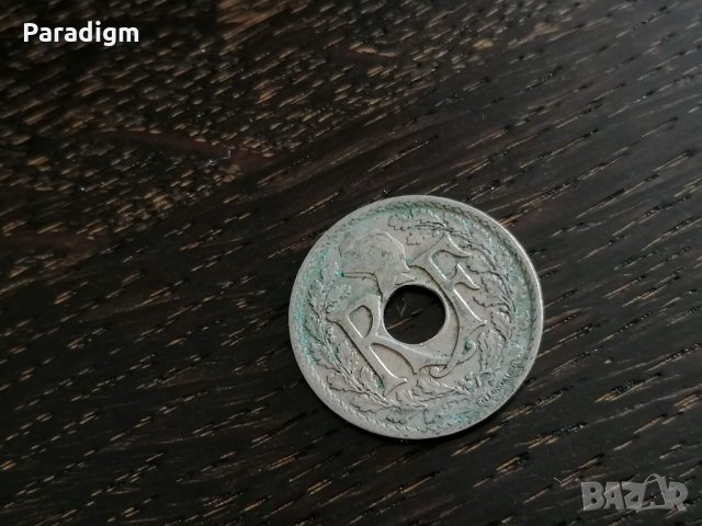 Mонета - Франция - 25 сентима | 1921г., снимка 2 - Нумизматика и бонистика - 28299233