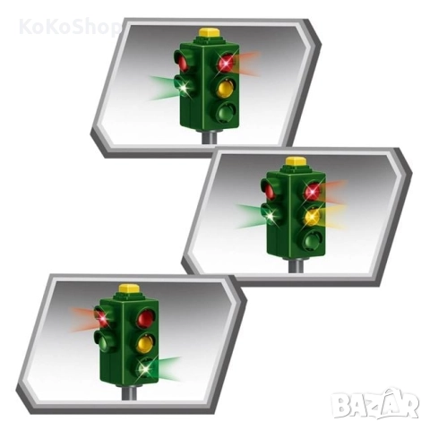 Светофар с пътни знаци/светофар със звук и светлина/светофар за, снимка 2 - Образователни игри - 52286700