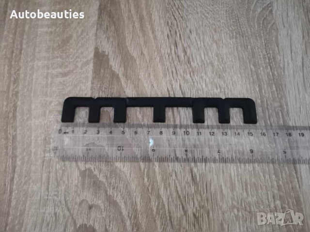 Ауди Audi MTM черни емблеми, снимка 3 - Аксесоари и консумативи - 43188054