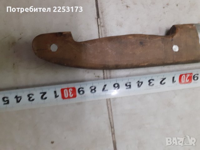 Стар бг нож от стомана, снимка 2 - Ножове - 43168055