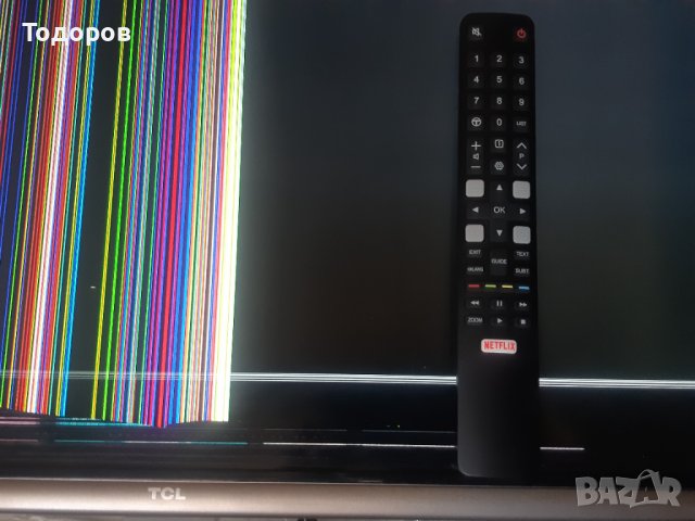 43”TCL 43EP640 4K Smart Android със счупен екран на части, снимка 5 - Телевизори - 38979975