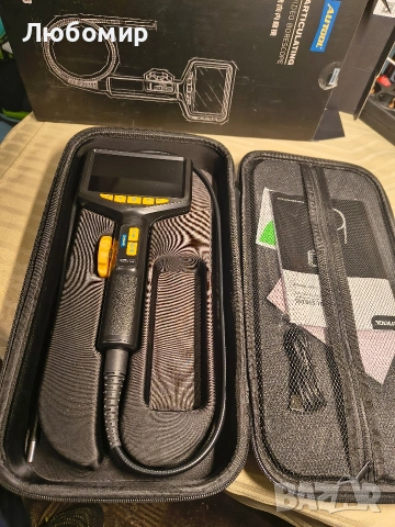 AUTOOL Двупосочна 210° ендоскопска камера със светлина, 0.21-инчова бороскопска инспекционна , снимка 6 - Други инструменти - 53094776