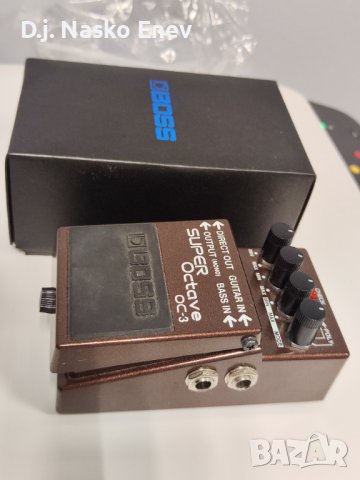 Boss OC-3 Super Octaver pedal - Супер октавер педал от Бос /КАТО НОВ/, снимка 4 - Китари - 37917459
