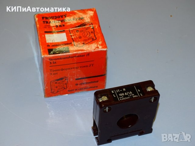 токов трансформатор JT-N 100A/1A  3kV, снимка 2 - Резервни части за машини - 36921688