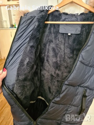 Зимно яке, естествен косъм, снимка 9 - Якета - 38398973