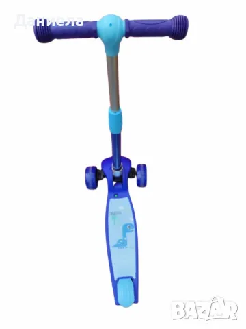 Детска, сгъваема тротинетка с LED светлини и мелодий, снимка 2 - Скутери и тротинетки - 48517324