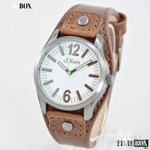 S.Oliver Time Leather Brown SO-2937-LQ, снимка 1