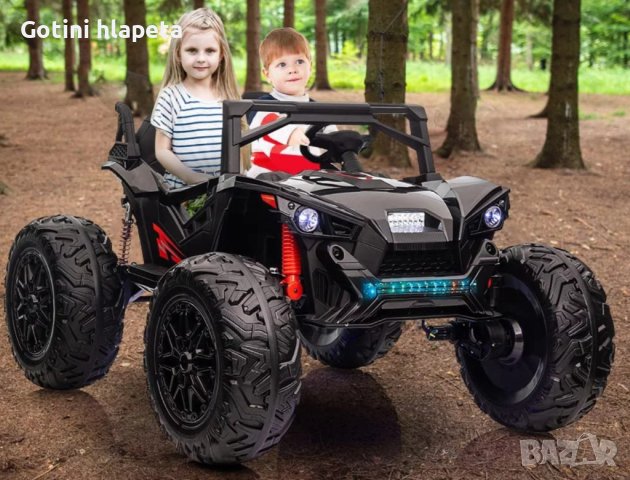 Акумулаторен Двуместен джип OFF-ROAD BUGGY 4X4 UTV 24V батерия