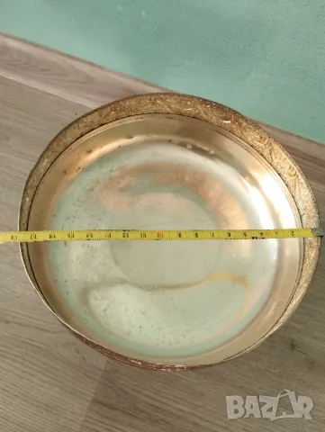 Посребрена купа,фруктиера арт деко, снимка 3 - Други ценни предмети - 47557466