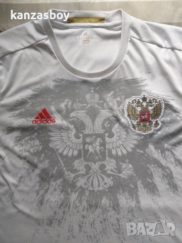 Adidas Russia Away - страхотна мъжка тениска ХЛ , снимка 4 - Тениски - 40270505