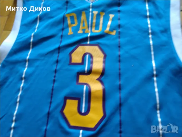 New Orleans #3 Chris Paul баскетболна тениска маркова на Адидас размер М отлична, снимка 11 - Футбол - 49963381