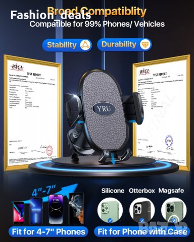 Нова Поставка за мобилен телефон за автомобил кола универсална стойка, снимка 4 - Селфи стикове, аксесоари - 39908501