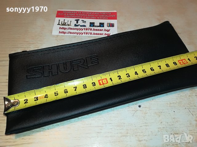 SHURE-КОЖЕН КЕИС С ЦИП 0605222011, снимка 4 - Микрофони - 36679227