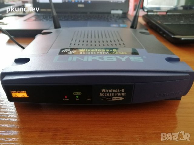 LINKSYS WAP54G точка за достъп Wi-Fi , снимка 2 - Рутери - 32300284
