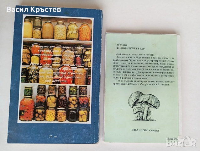 Книги 9 бр., - Лечебните гъби в България, - за билките 2 бр., БГ изкушения, - за юноши и др., снимка 6 - Специализирана литература - 51407194