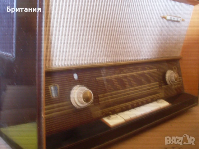 Старо колекционерско българско лампово радио., снимка 11 - Антикварни и старинни предмети - 50585112