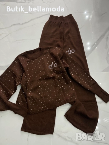 Сет плетен с камъни алоо, снимка 6 - Спортни екипи - 52975533