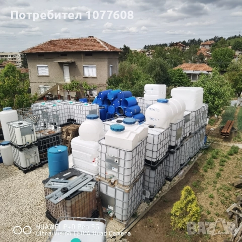 IBC контейнери 600 литра(80см/120см), снимка 17 - Други машини и части - 30679018