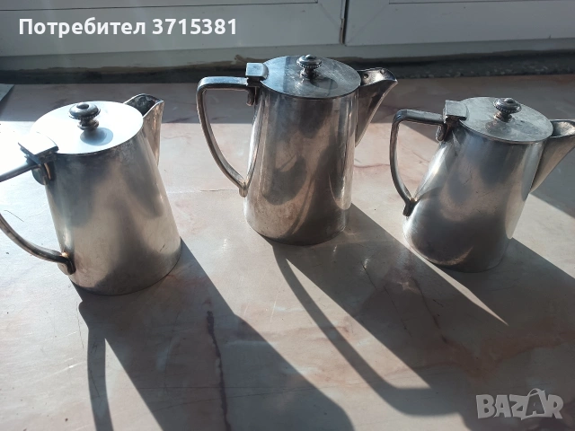 Лот посребрени канички- 3 броя