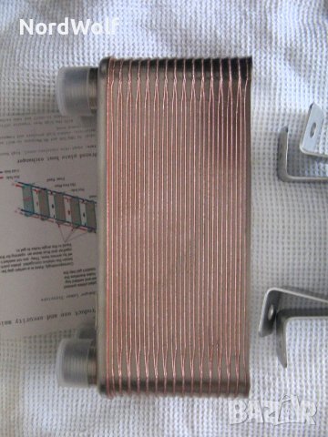  ТОПЛООБМЕННИК ПЛАСТИНЧАТ 30, снимка 2 - Климатици - 43673444