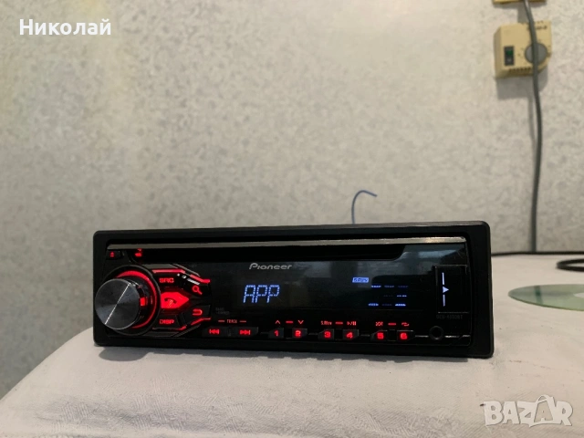 Авто Cd Pioneer Bluetooth, снимка 2 - Аксесоари и консумативи - 53465779