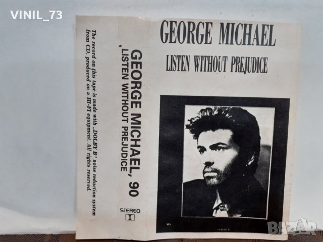   George Michael – Listen Without Prejudice, снимка 3 - Аудио касети - 32367314