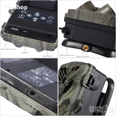 НОВА, ТЕСТВАНА, ПЕРФЕКТНА HC-810A Камера за наблюдение на диви животни 1080P 20MP HD..., снимка 2 - Екипировка - 50493364