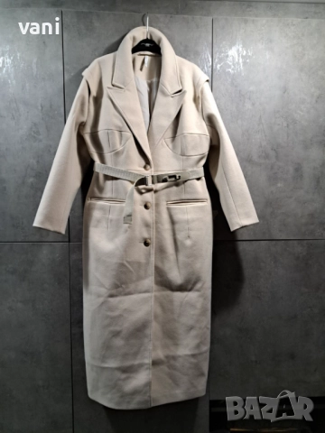 НОВО екстравагантно палто дамско