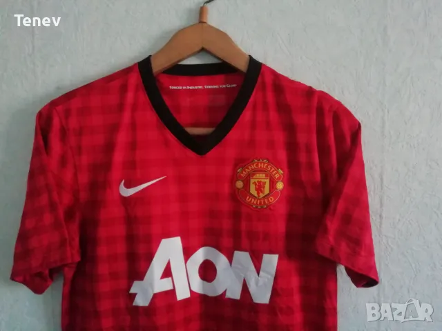 Manchester United Nike 2012/2013 оригинална тениска фланелка Манчестър Юнайтед , снимка 4 - Тениски - 49061850